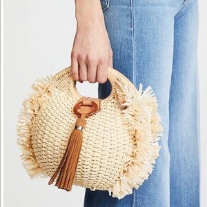 Sam Edelman straw bag NWT